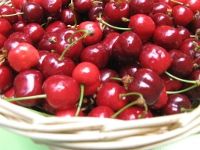 Gâteau aux cerises et aux amandes